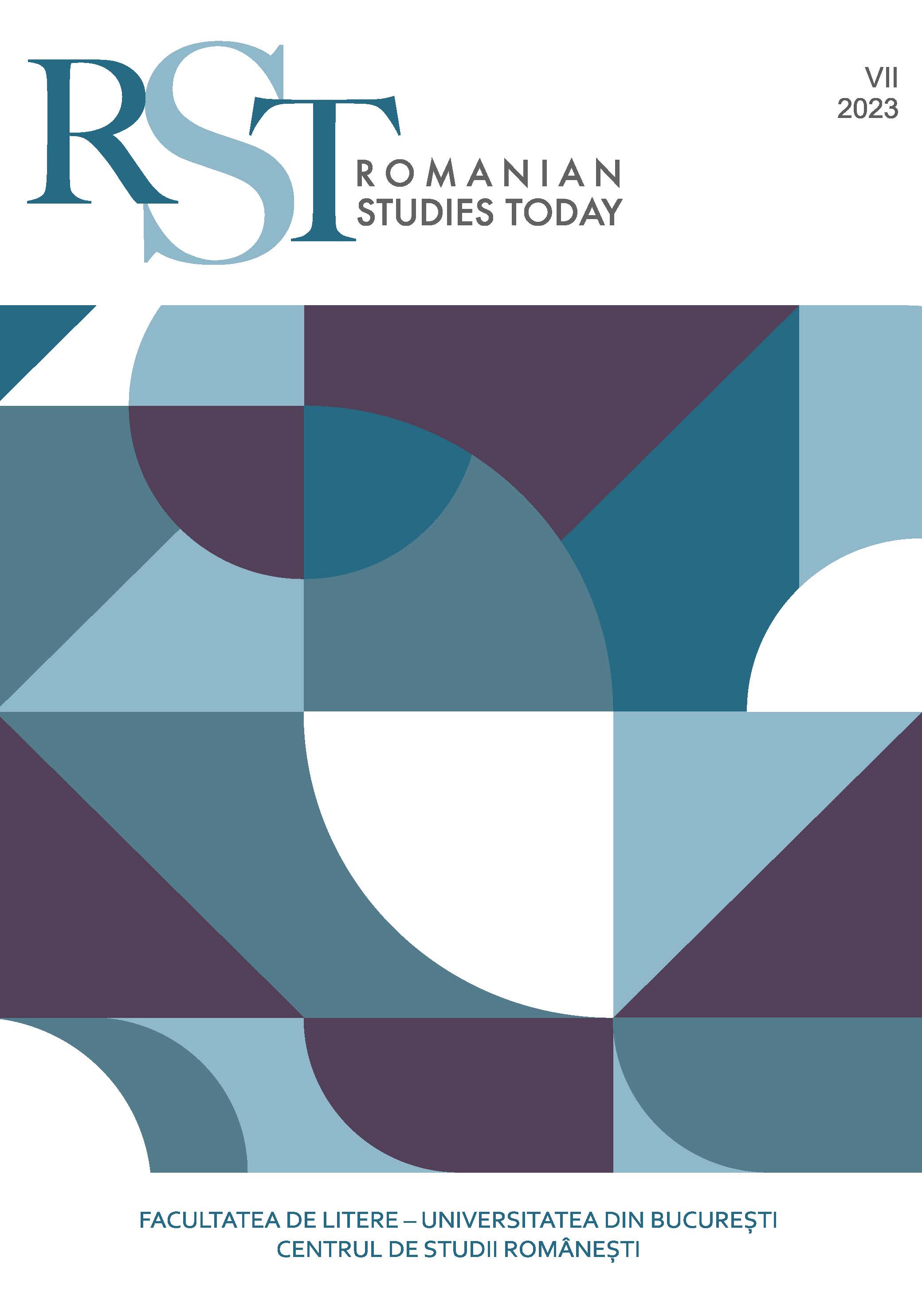 					View Vol. 7 No. 7 (2023): ROMANIAN STUDIES TODAY VII, 2023
				