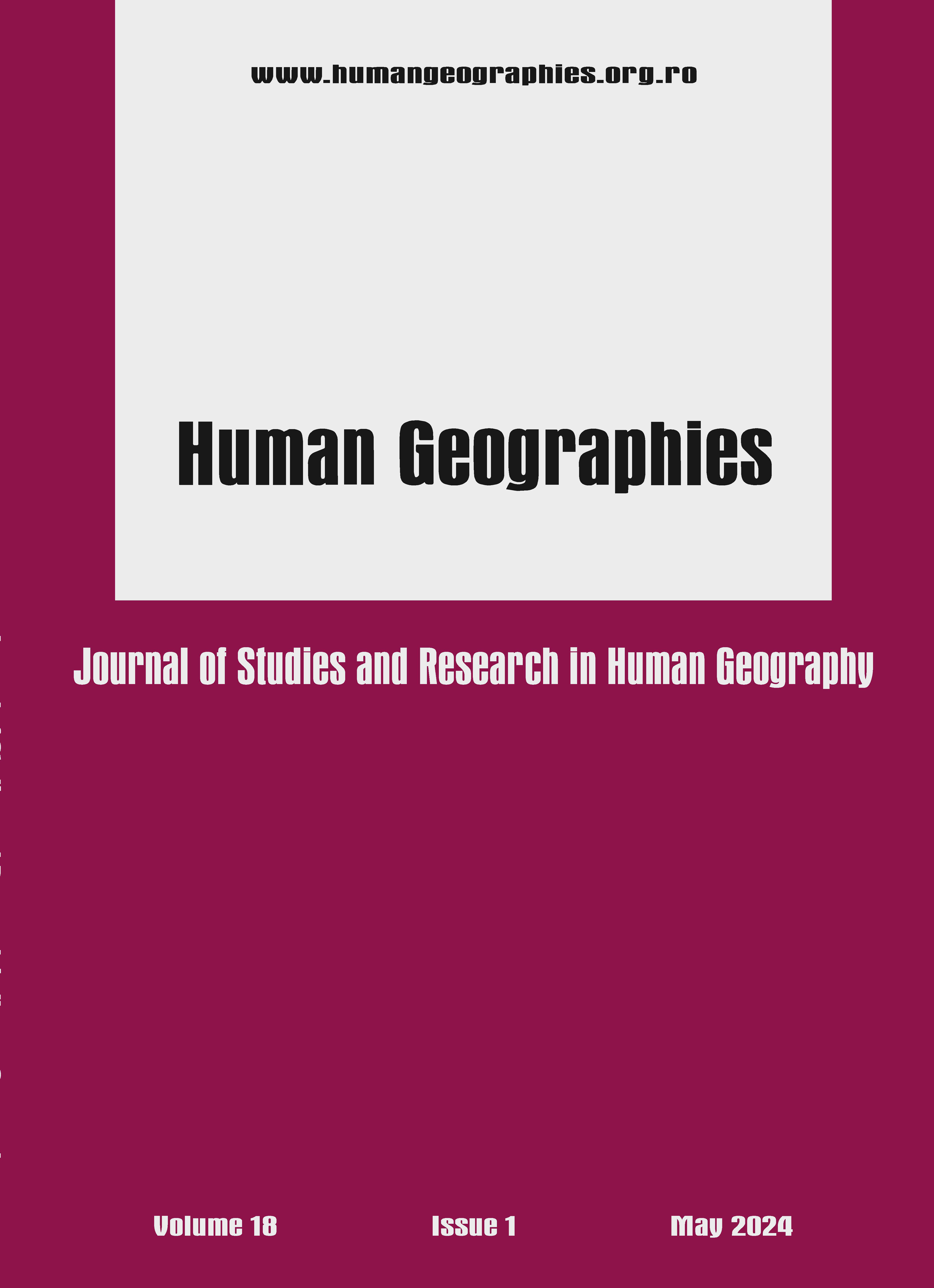 					View Vol. 18 No. 1 (2024): HUMAN GEOGRAPHIES. Journal of Studies and Research in Human Geography
				