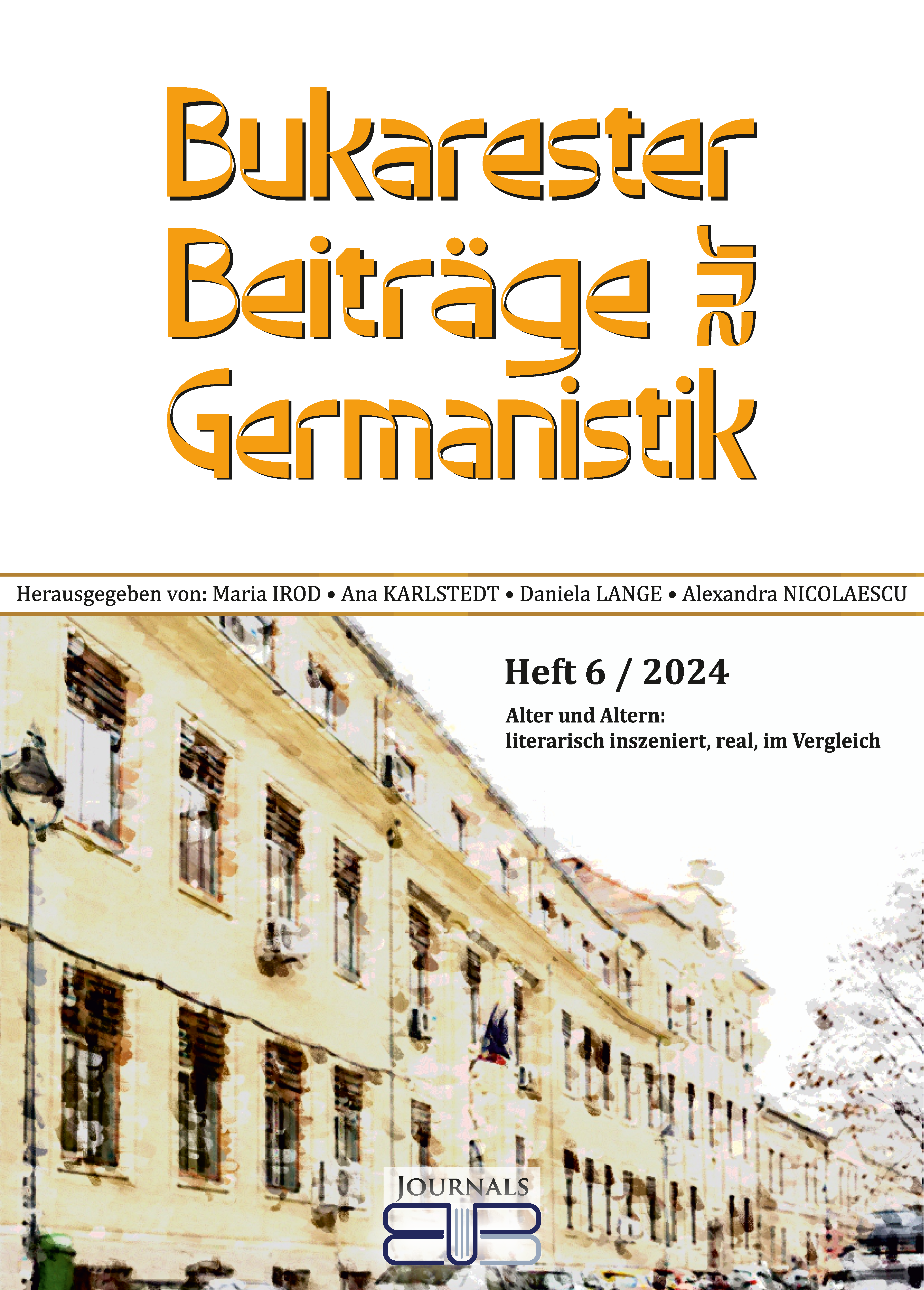 					View Vol. 6 No. 6 (2024): Bukarester Beiträge zur Germanistik
				