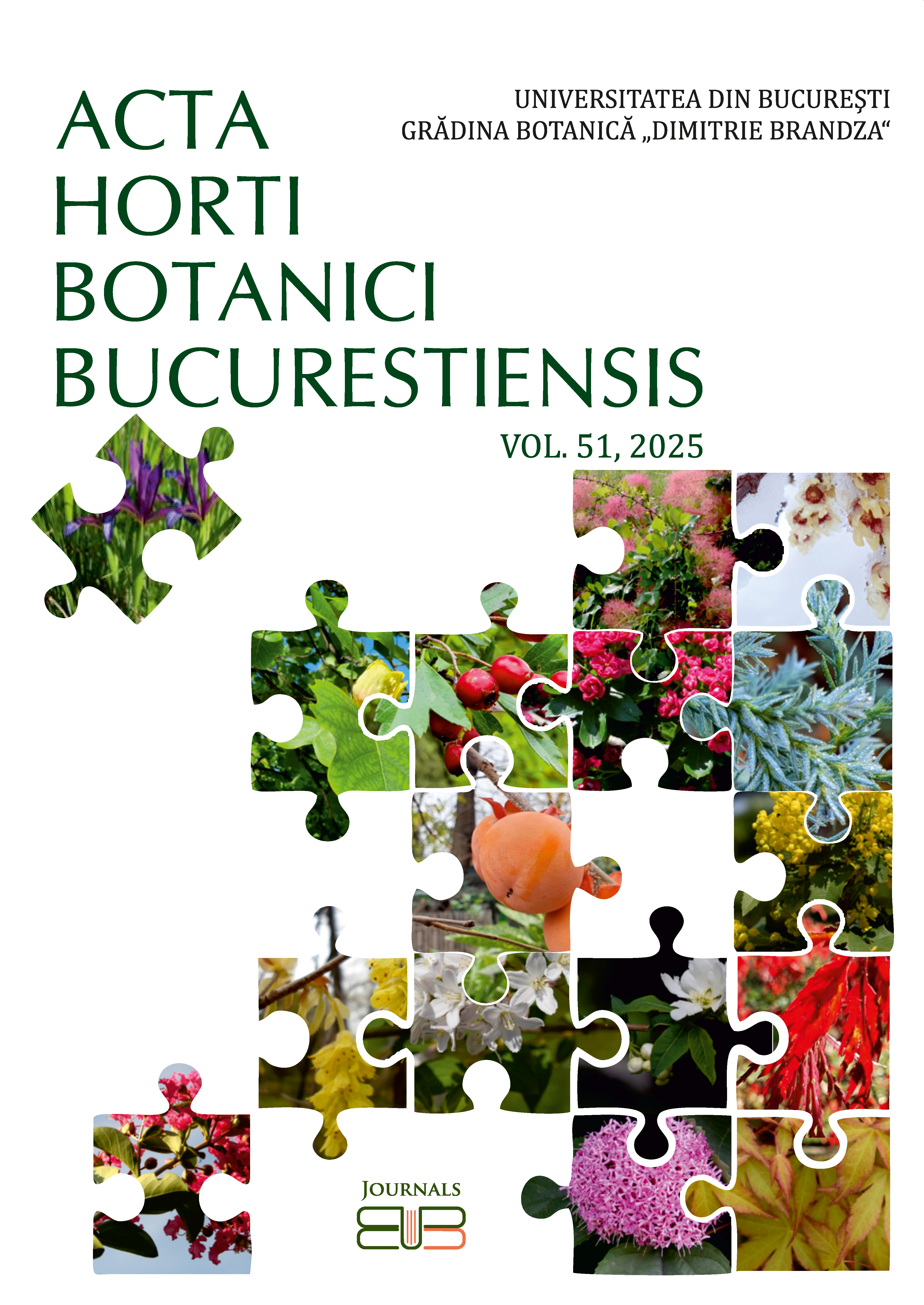					View Vol. 51 No. 1 (2025): ACTA HORTI BOTANICI BUCURESTIENSIS
				
