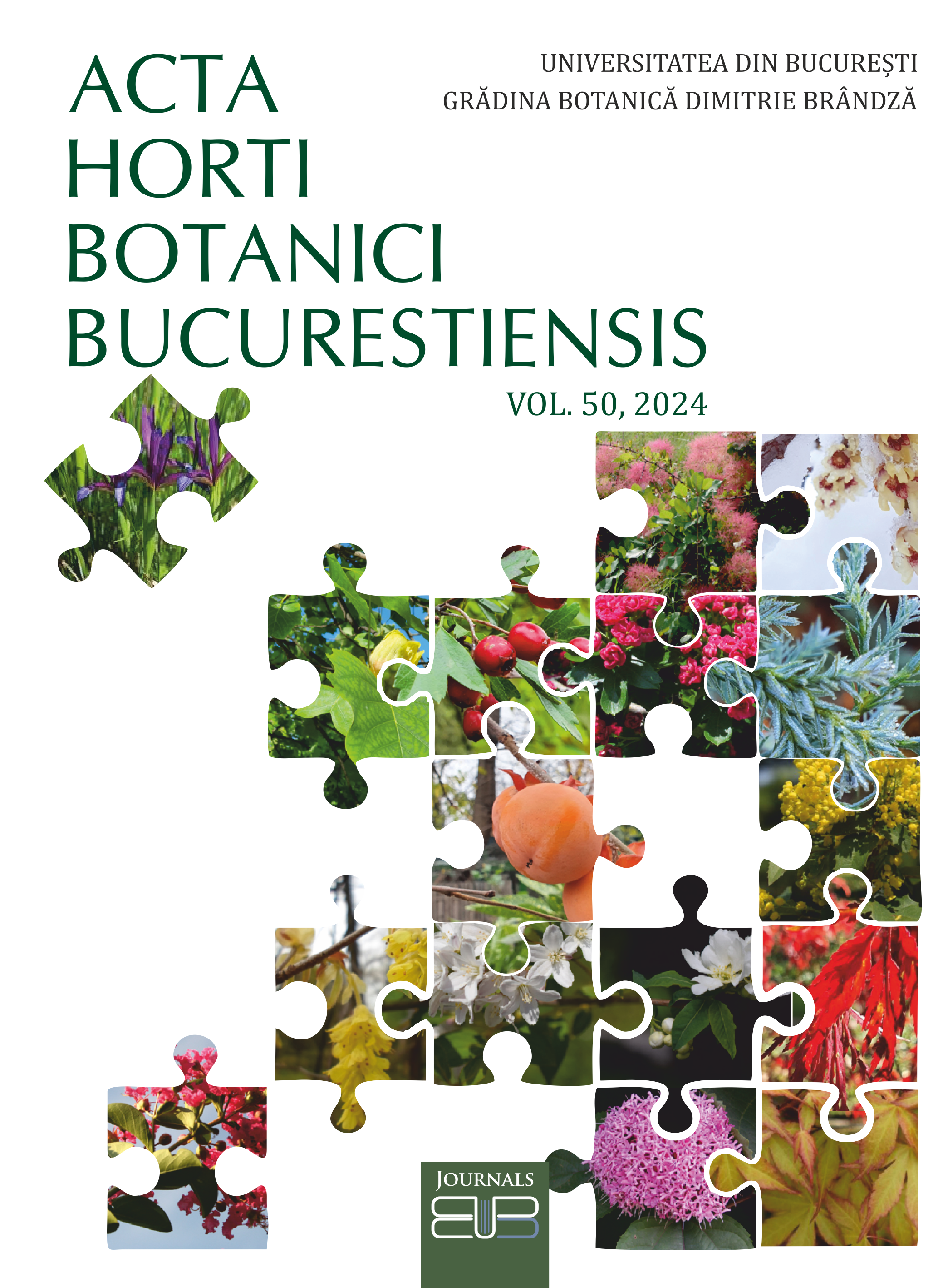 					View Vol. 50 No. 1 (2024): Acta Horti Botanici Bucurestiensis
				