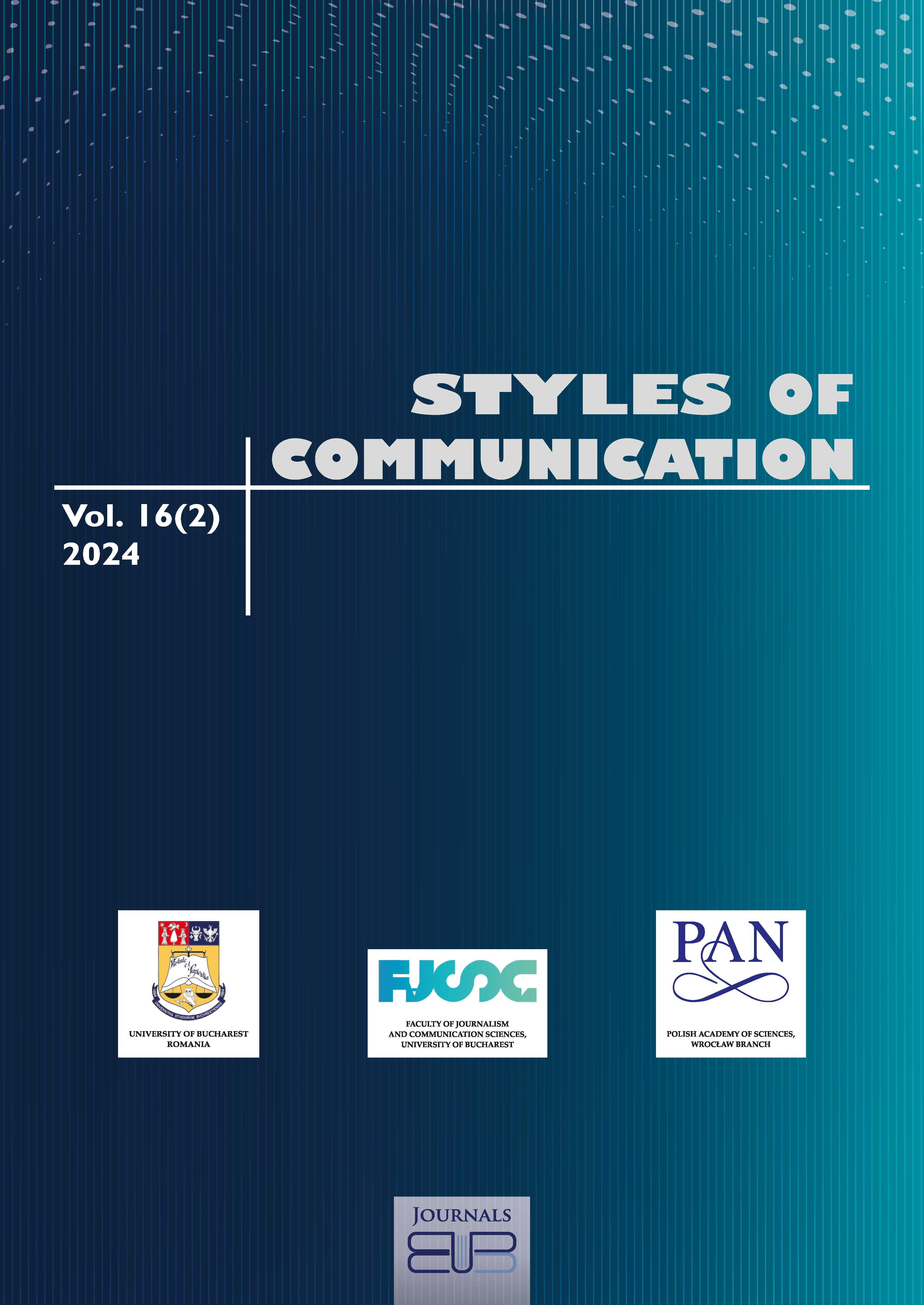 					View Vol. 16 No. 2 (2024): Styles of Communication
				