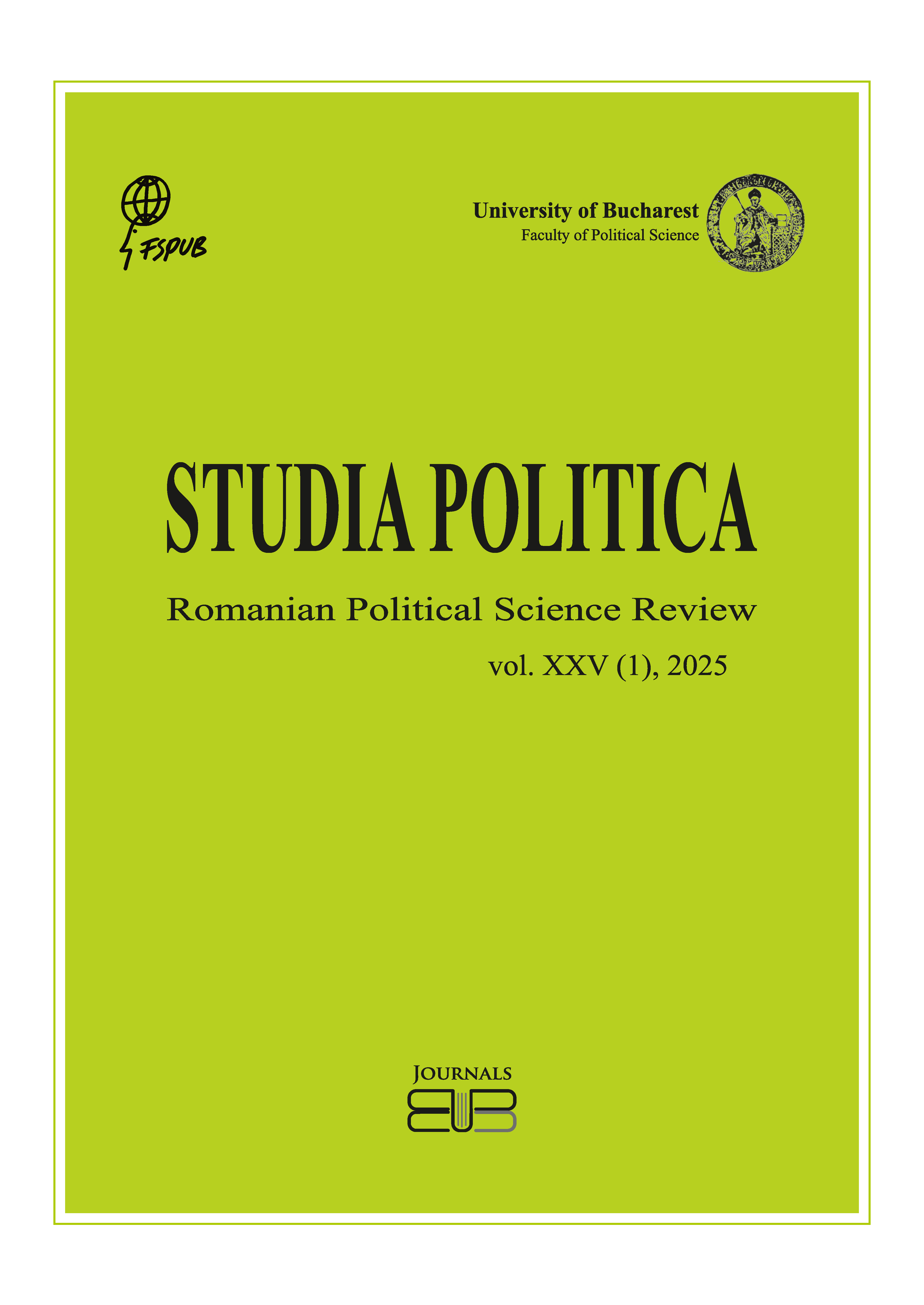 					View Vol. 25 No. 1 (2025): Studia Politica. Romanian Political Science Review
				