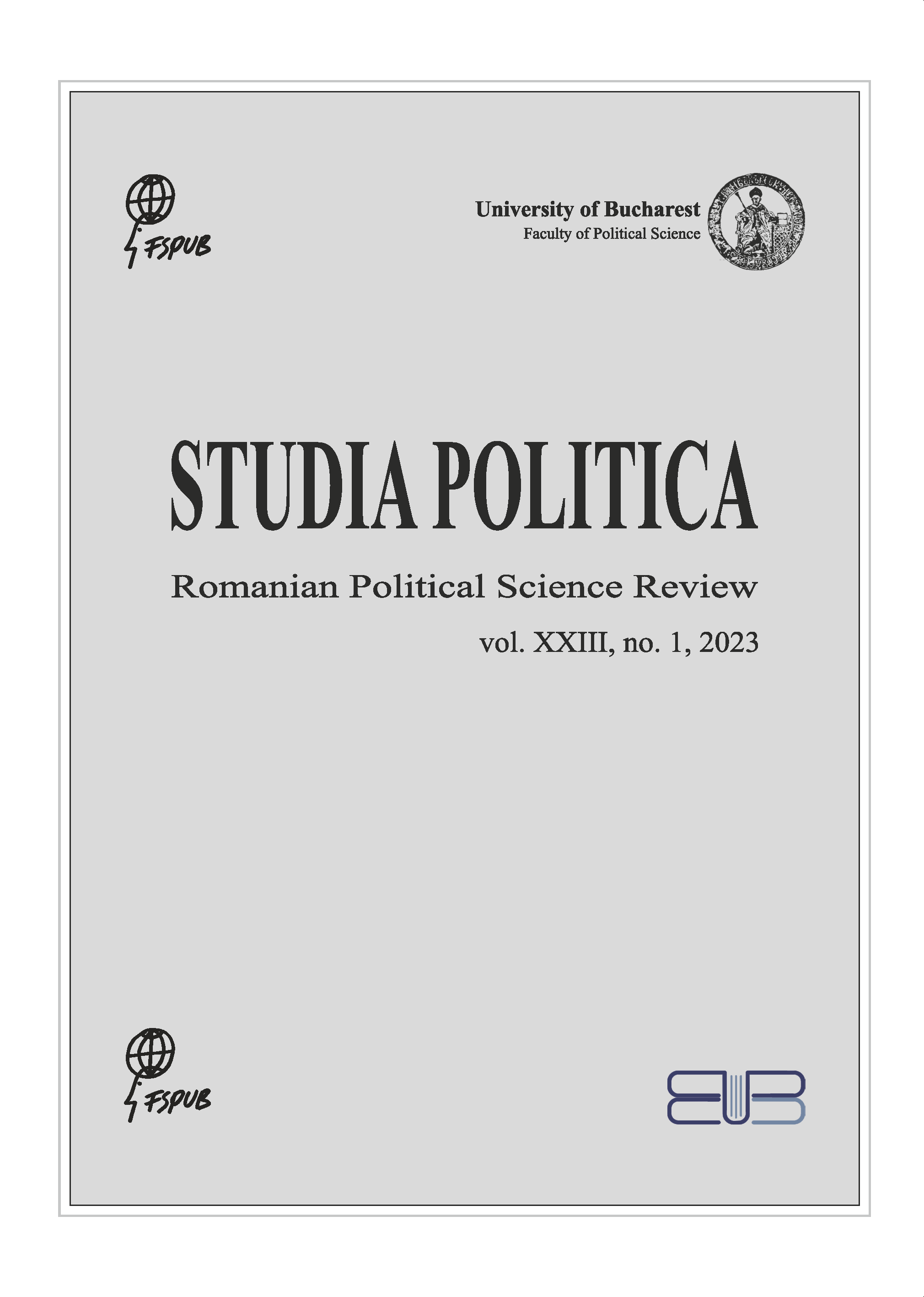 					Vizualizare Volum 23 Nr. 1 (2023): Studia Politica. Romanian Political Science Review 
				